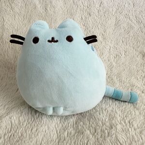 Gund Pusheen Cat Mint Green Squisheen Sitting Stuffed Animal Plush 6” Soft Toy